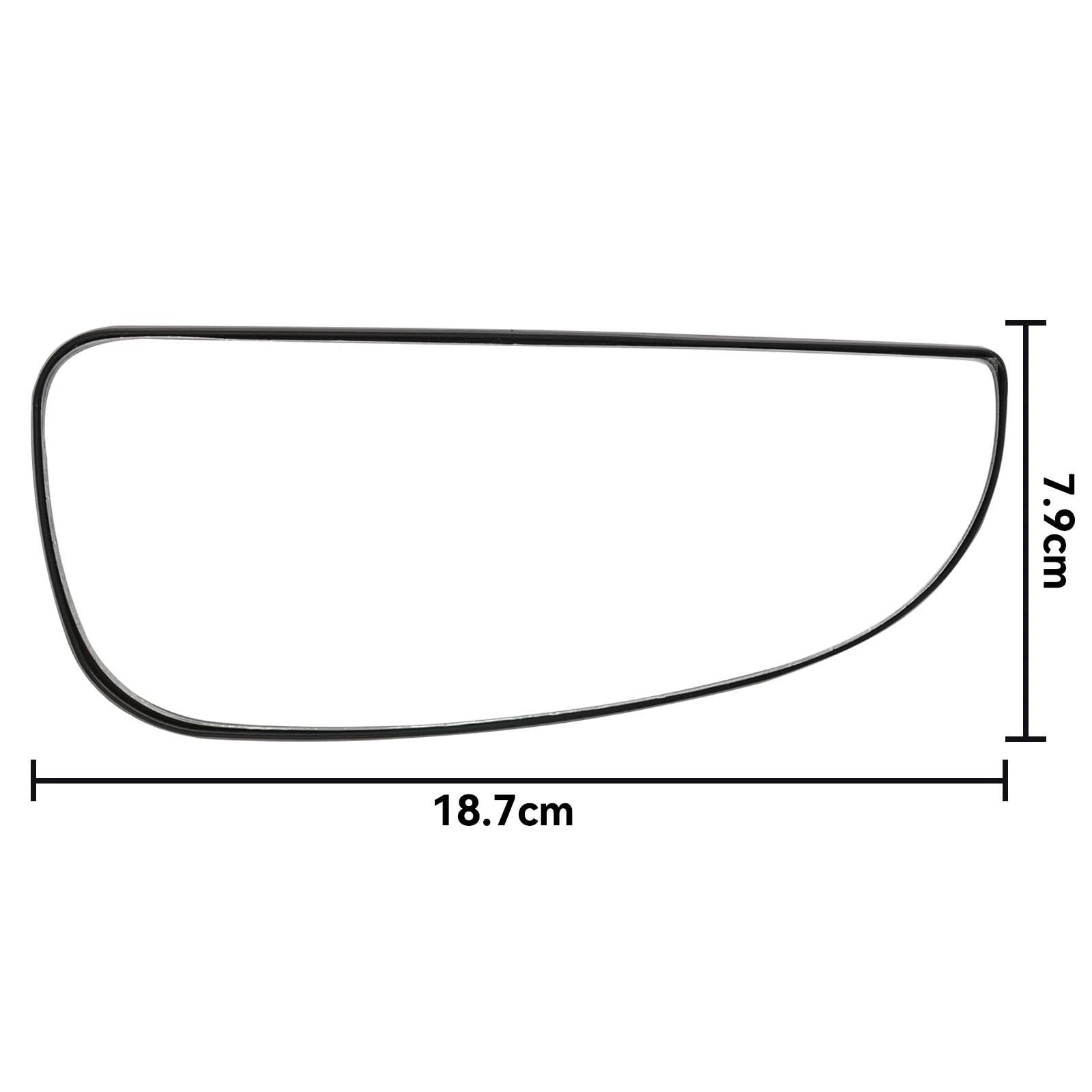 Espejo Retrovisor De Coche Para Citroen Para Relay De Tercera Generación, Años 2006 A 2023, Lentes De Espejo Retrovisor Lateral Cristal de retrovisor lateral(Izquierda y derecha,Más bajo)