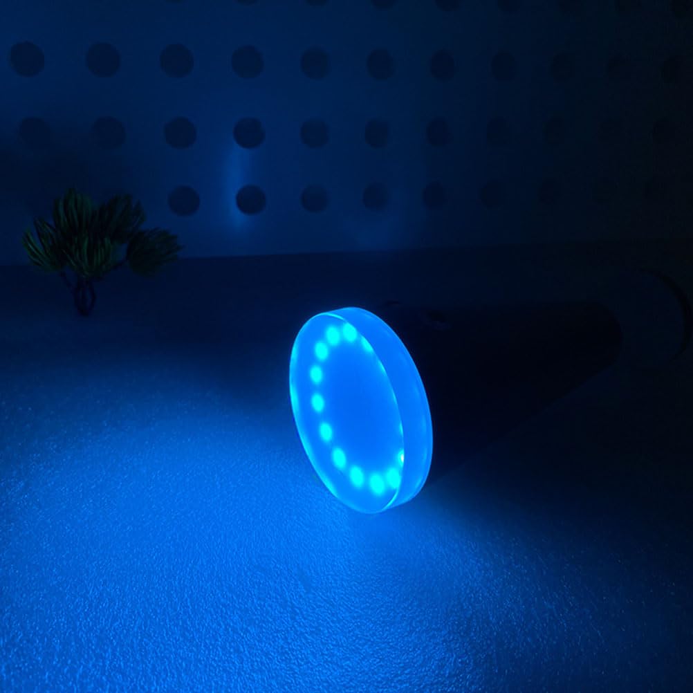 AoLa Bezprzewodowa lampa stołowa LED Akumulator 1500 mAh, 3 kolory + 6 kolorów RGB Oświetlenie w górę i w dół Lampa stołowa z 2 płomieniami i przełącznikiem dotykowym Lampka nocna, (srebrna)