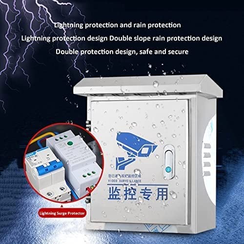 scatole elettriche da esterno Scatola Elettrica A Tenuta Stagna, Scatola Di Controllo For Scatola Di Recinzione For Apparecchiature Elettriche Esterne In Acciaio Inossidabile Con Coperchio Incernierat