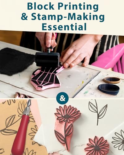 Linocut Starter Kit with Tools and Ink