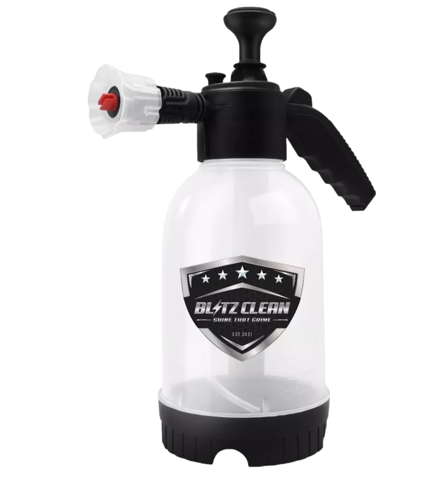 Concentrated Caravan Cleaning Kit with Pump Handheld Sprayer – Stage 1 Pre Wash Cleaner & Stage 2 Super Carnauba Wax Shampoo, Exterior Cleaning for Caravans & Motorhomes(2L Stage 1/Stage 2 + Sprayer) — view 4