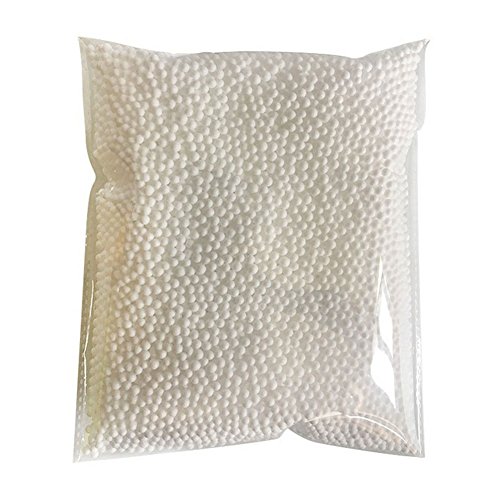 20 Packs 0.1-0.18 Inch Colorful Styrofoam Balls Mini Foam Balls Decorative Ball DIY School Craft Supplies (White)