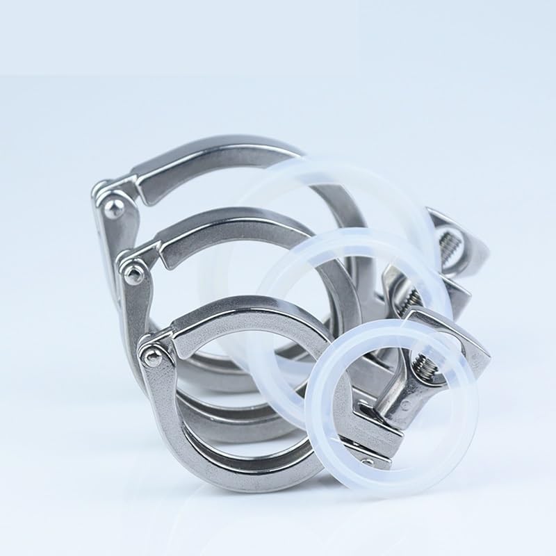 1PC 3.5" 304 Stainless Steel Tri Clamp Clamps for Ferrule 106mm BHBHCPZGR