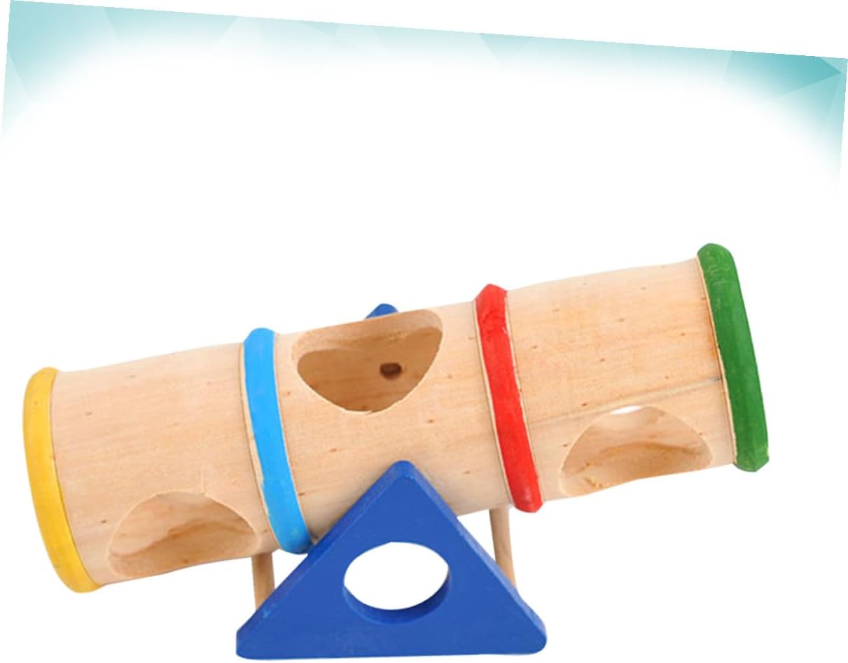 Hamster Tunnel Guinea Pig Tube Plaything Sturdy Blue Plastic Pet Tube for Small Animals Interactive Pet Supplies for Hamster Indoor Play