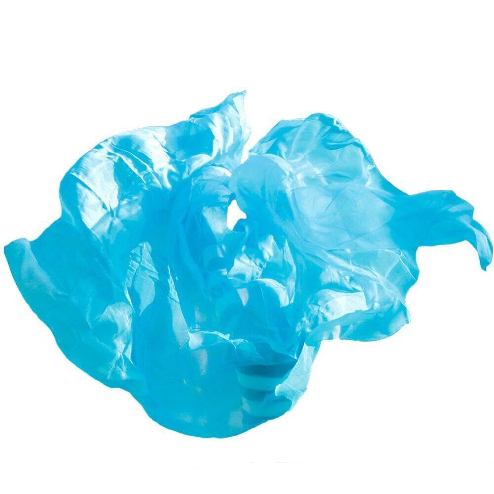 Voiles De Danse Du Ventre En Soie Élégante – Châle Fluide Couleurs Unies, 250x114 Cm, Accessoire Scène Et Pratique