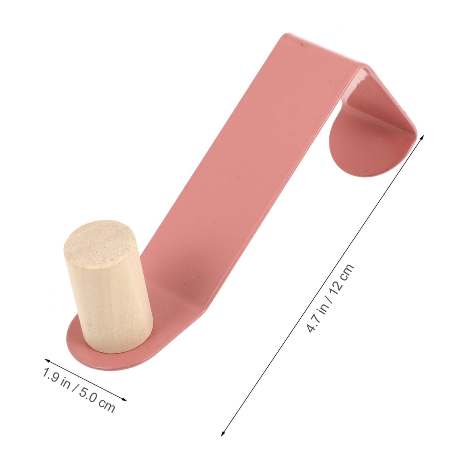 Happyyami Powerful Over Door Hooks Creative Wall Mounted Hanger for Clothes Coats and Accessories Easy No Tool Installation Space Saving Organizer for Bedroom Bathroom Kitchen