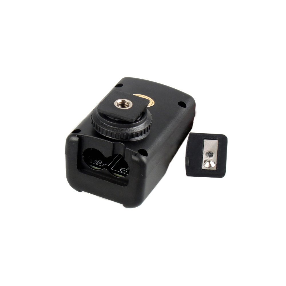 Andoer Trigger Flash a 16 canali, include 1 trasmettitore, 2 ricevitori, 1 cavo di sincronizzazione