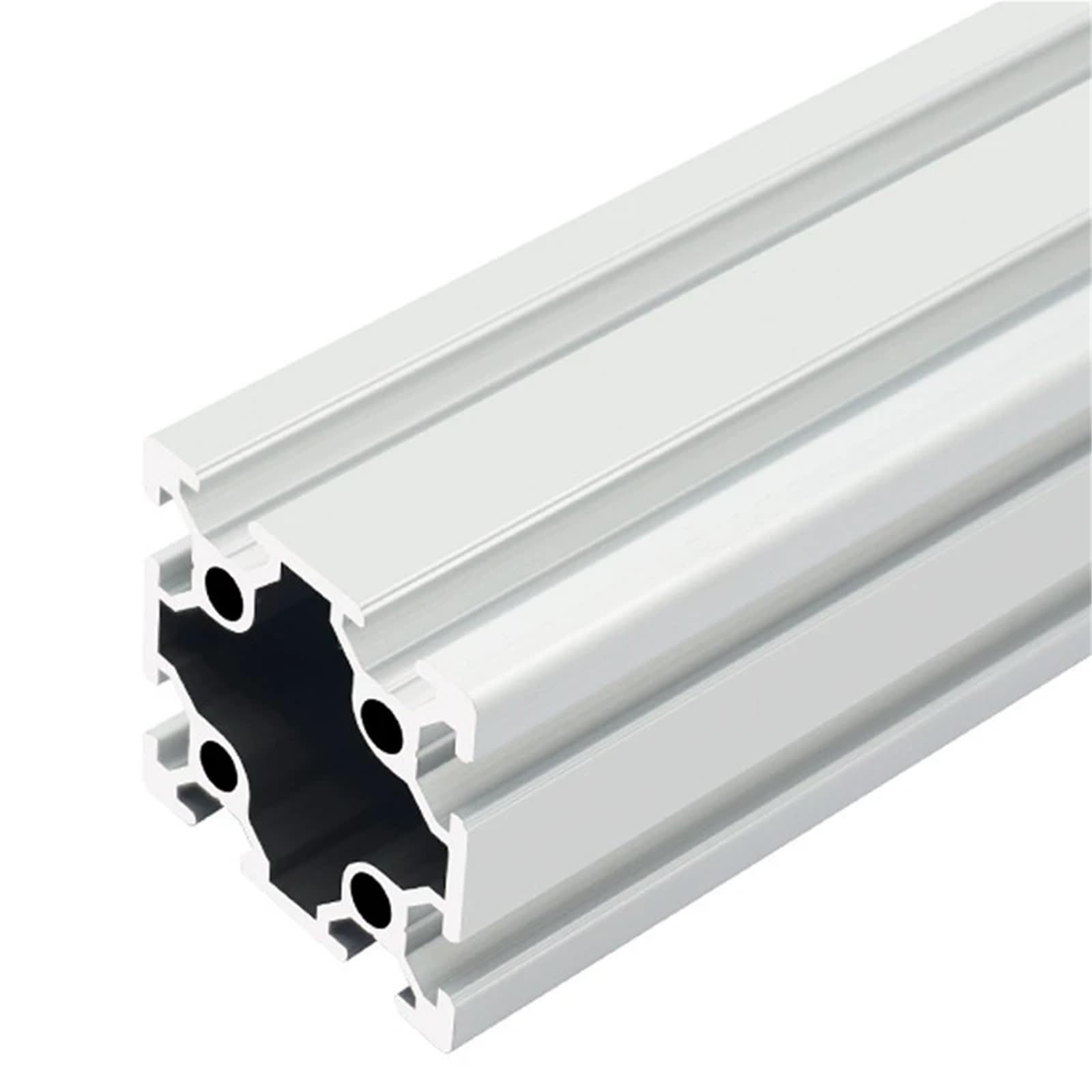 Perfil de extrusión de aluminio de doble ranura 4040V, ranura de 6,2 mm, riel de columna cuadrado de 40 x 40 mm, estructura industrial, bastidor de material Marco(750mm 29.53" long)