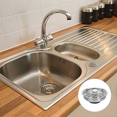 Colador para fregadero en acero inoxidable 3.3" x 1.5" miniatura 3
