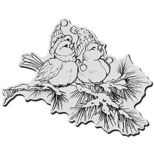 Stampendous Christmas Cling Stamp Rubber 4  x 6