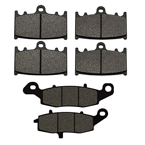 Yerbay Pastiglie freni Anteriore/Posteriore kit per Kawasaki VN2000 Vulcan 2004-2009/ Classic 2006-2009/ LT 2006-2010/ Ltd 2005-2006/ VN 1700 Vulcan Voyager 2009-2014