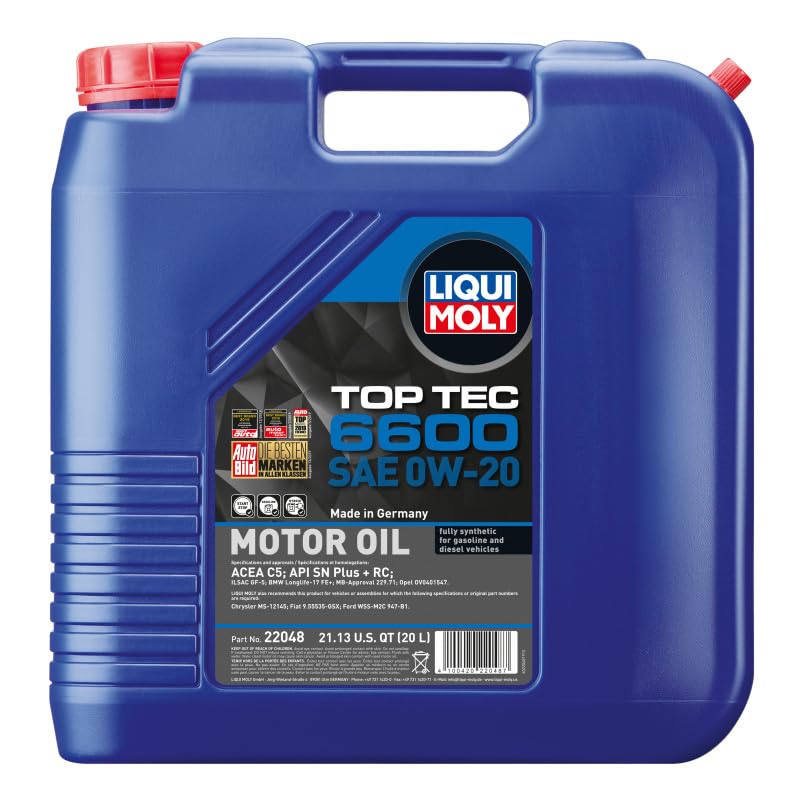Liqui Moly TOP TEC 6600 0W20 20L