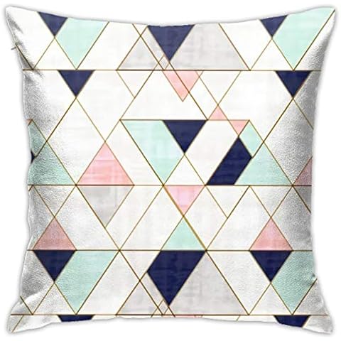 NBFKDO Triangles Pillow Case Cover