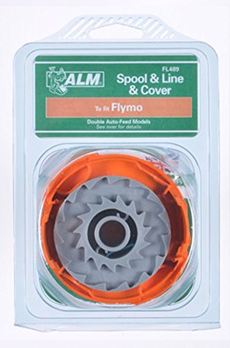 5 x ALM FL489 Spool and line and Spool cover suitable for Flymo Twin Line machines see description for specific models