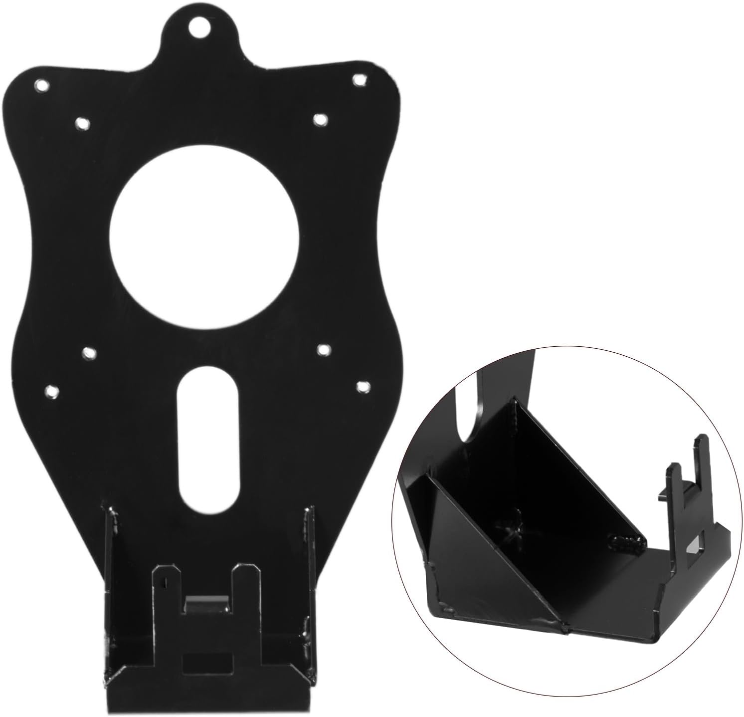 For Acer 240HY bidx / SB220Q / SB270 / SB230 / RT240Y / R221Q / R231bmid Holder Wall Mount Stand Accessory with Integrated Cable Management Smart Home Speaker Accessories Rack (Black) 1 Piece image 3