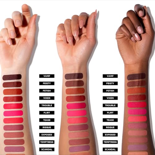 Deck of Scarlet - Wear Me Out Longwear Lipstick, Matte Finish with Moisturizing Vitamin E and Jojoba Seed Oil - Scandal - Image 7