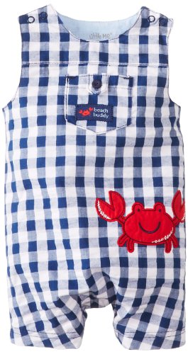 Little Me Baby-Boys Newborn Crab Sunsuit