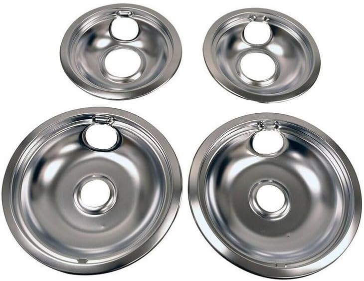 #US Replacement Parts OEM Range Drip Pan Kit for Whirlpool RC8900XAB0 RC8900XXW0 RS373PXWT2 RC8920XAH0 (actoparts#1125-08520)