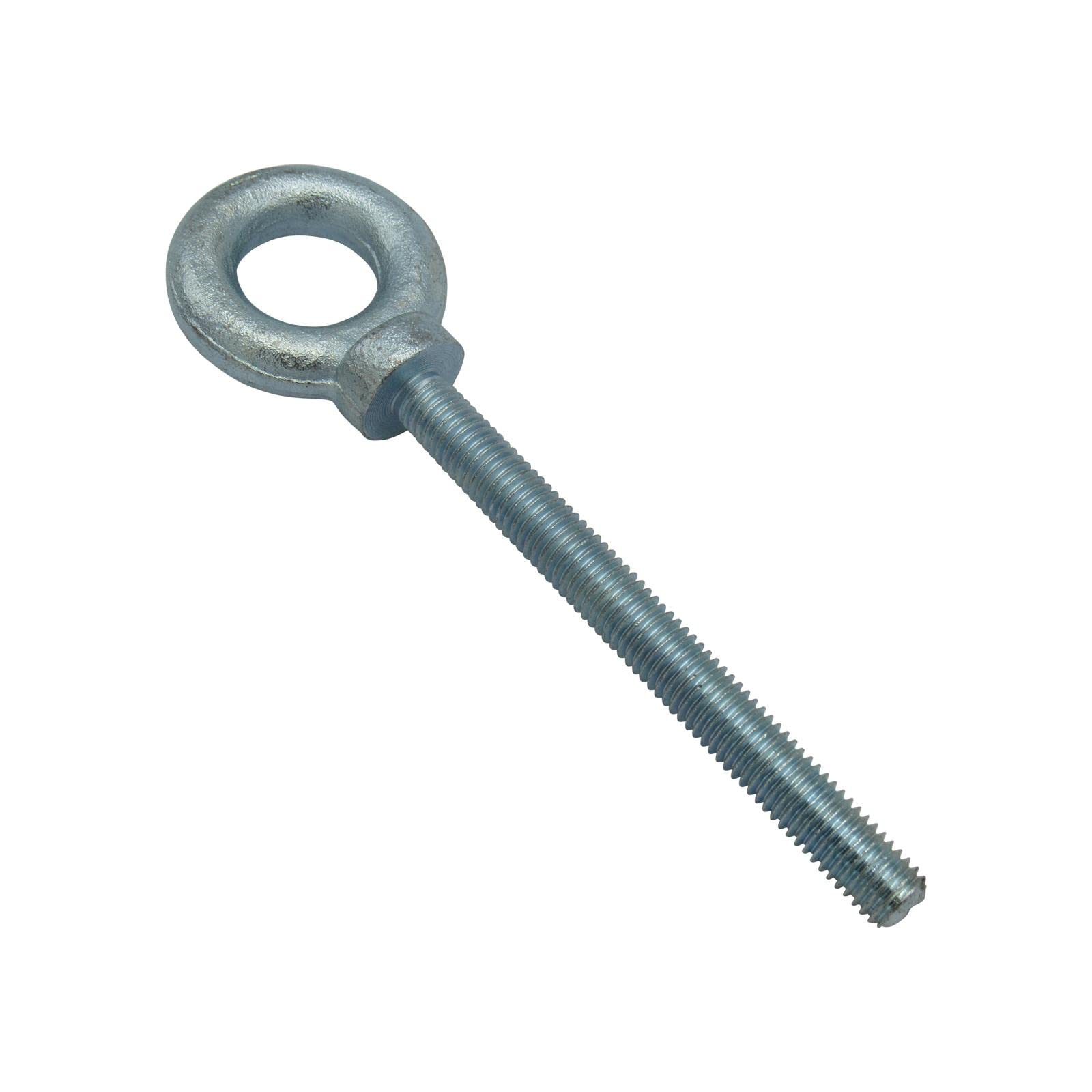 Secure Fix Direct M10 Long Shank Dynamo Eye Bolt Zinc Plated