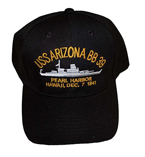 Gorra bordada USS Arizona Pearl Harbor 1941