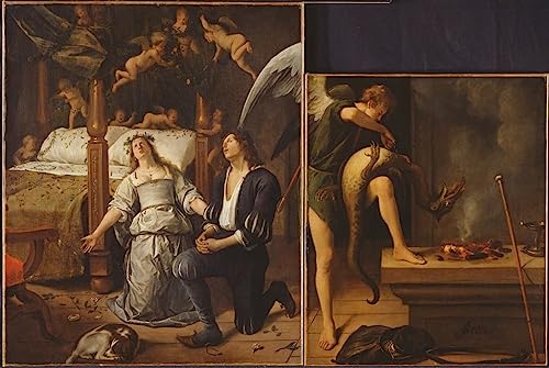 Lienzo Tobias y Sarah soluciona paredes vacías aportando arte clásico a tu salón