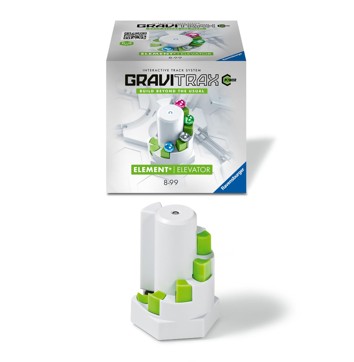 Ravensburger 26200 - Gravitrax Power - Elément Elevator - Jeu de Construction STEM - Circuits de Billes créatifs - Fonction électronique - Enfants de 8 Ans et Plus