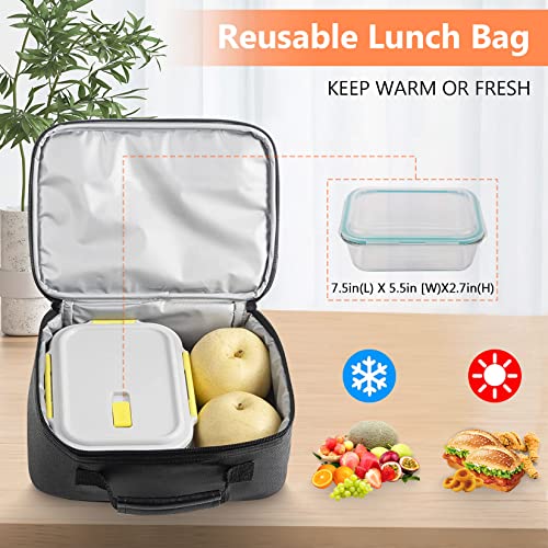 Tilytadly Boys Lunch Box，Gamer Lunch Bag For Boys, Insulated Video Game Lunch Boxes For Boy Girls, Reusable Portable Lunch Box To Work Office Travel Picnic Hiking Beach #TOP1