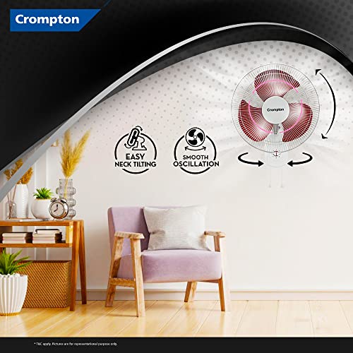Image of Crompton Gale Plus High Speed 400 mm Wall Fan with Double Ball Bearing & Synchronous Motor