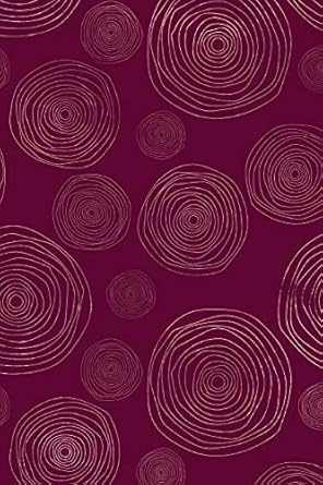 Rose Gold And Burgundy Composition Notebook - Large Ruled