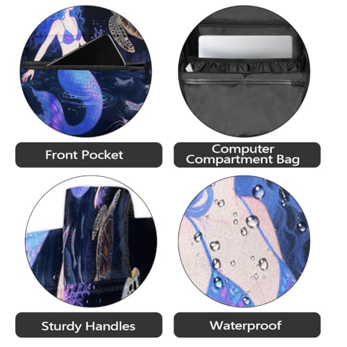 Mochila ligera para libros con compartimento acolchado de 15.6'' 5
