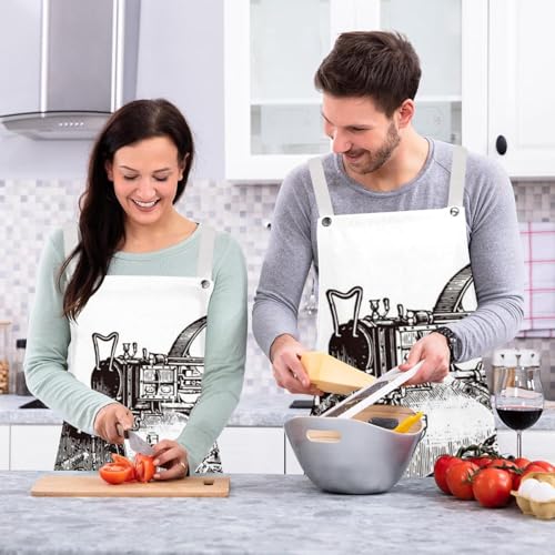 Tablier de cuisine pour restaurant et nettoyage éliminant le risque de taches