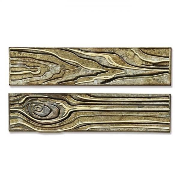 Amazon.com: Sizzix Thinlits Die Set 7PK Woodgrain Colorize by Tim
