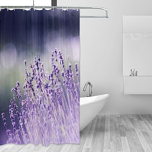 Rideau de douche moderne imperméable déco salle de bain imprimé - 4