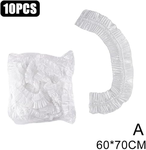 10Pcs Thickened Disposable Dust Cover,Clear Kitchen Appliance Covers,Elastic Household Kitchen Appliance Universal Dustproof Protective Cover,for Toaster Oven Blender Pressure Cooker Accessories - Thumbnail 4