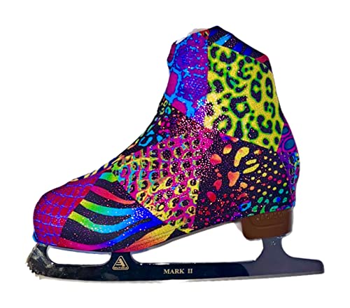 Ice Fire 1 Pair Skate Boot Covers | Durable Boot Protector for Ice/Figure/Roller Skate | Universal Size | Skating Accessory