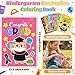 JAPBOR Kindergarten Graduation Coloring Books - 24PCS Mini Color Activity Book Bulk for Kids Preschool Graduate Activities Party Favor, Congrats Grad Small DIY Colour Pages for Classroom Game Gifts