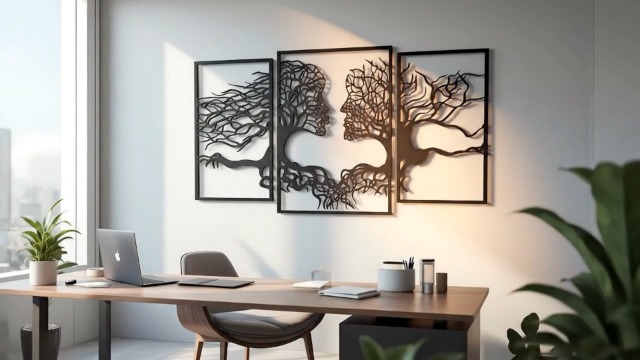 Amazon.com: VAILLA Tree of Life Wall Wooden Art Abstract Tree Man