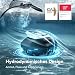 Pooleco 10 Poolroboter(2026 Upgrade), Poolroboter Akku mit Dual-Motor-System, 90 Min Laufzeit für Pools bis 80 m², automatisches Parken, geeignet für Verschiedene Pooltypen