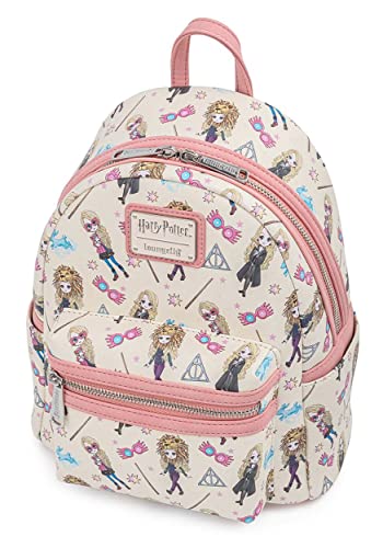 Loungefly Harry Potter Luna Lovegood All Over Print Womens Double Strap Shoulder Bag Purse3
