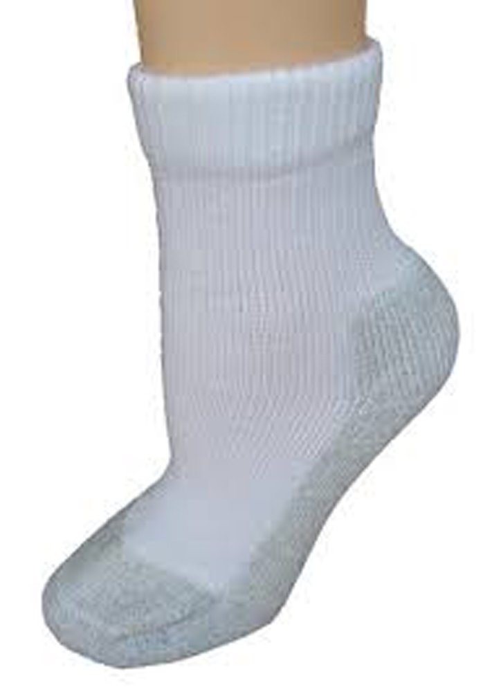 Cushees Mens Triple Thick Mens Ankle Socks 3 Pack sock size 10-13