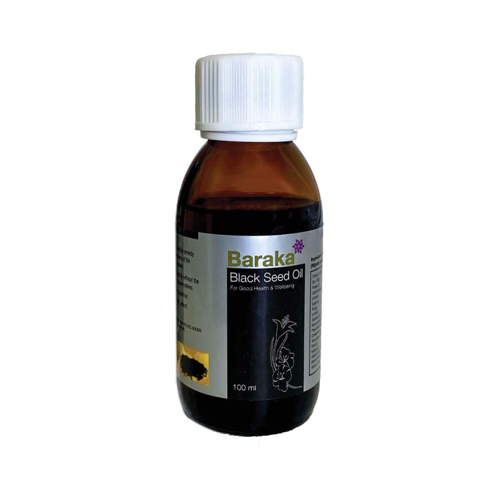 Baraka Black Seed Oil - Premium Quality 100 ml (3.38 fl oz)100% Pure Cold Pressed, Nigella Sativa, Black Cumin, Made from Ethiopian Origin Seeds (100 ml)