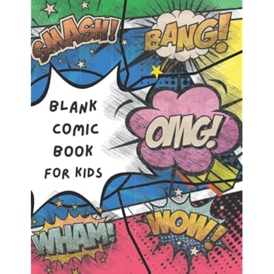 Blank Comic Book For Kids