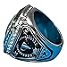 Express Medals Champion Football Trophy and Championship Ring with Gift Award Box Tournament Set Fantasy Presentation