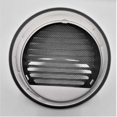 Image of Astberg Outer Cowl Steel Powder Coated /Chimney Cowl /Outer Cowl with Mesh /Wall Outer Grill /Pipe Exhaust Cover /Wall Vent Cover / (200mm /8 inches)