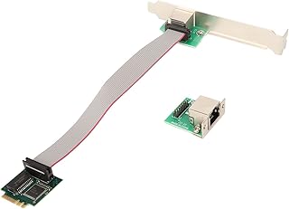 Gigabit Ethernet Server Network Card, 1000/100/10 Mbps RJ45 Network Adapter for Win 7 8 10 Server 2012 2008 2016 Freebsd Linux Vmware Esxi