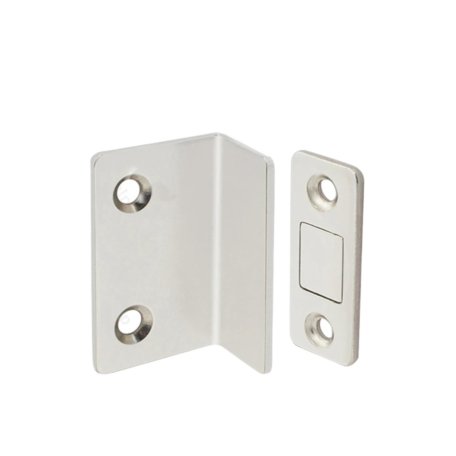 Ppqiru White 10Pcs Strong Magnetic Cabinet Catches Door Stops Hidden For Cupboards