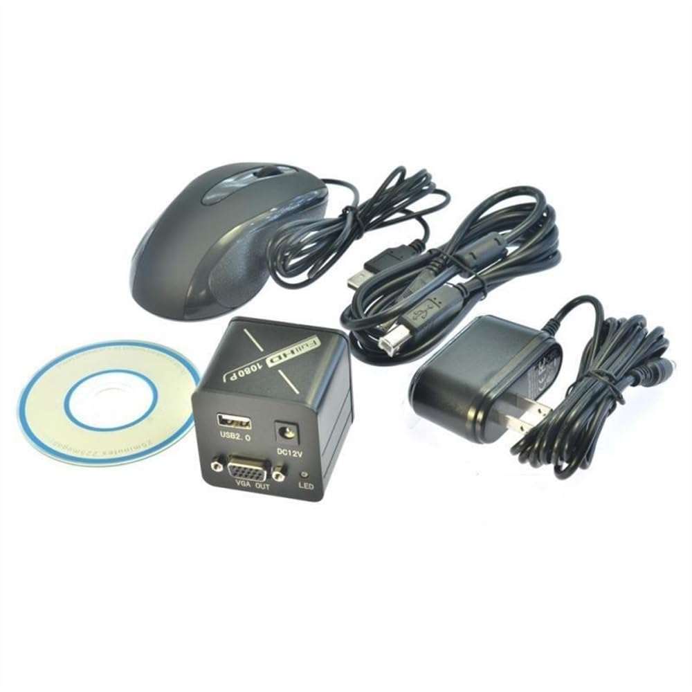 Accessori per microscopio da laboratorio Telecamere for microscopi Fotocamera industriale VGA Microscopio elettronico ad alta definizione 1080P Misurazione Fotocamera for microscopio USB digitale
