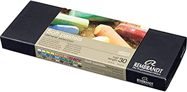 REMBRANDT SET OF 30x1/2 LENGTH SOFT PASTELS