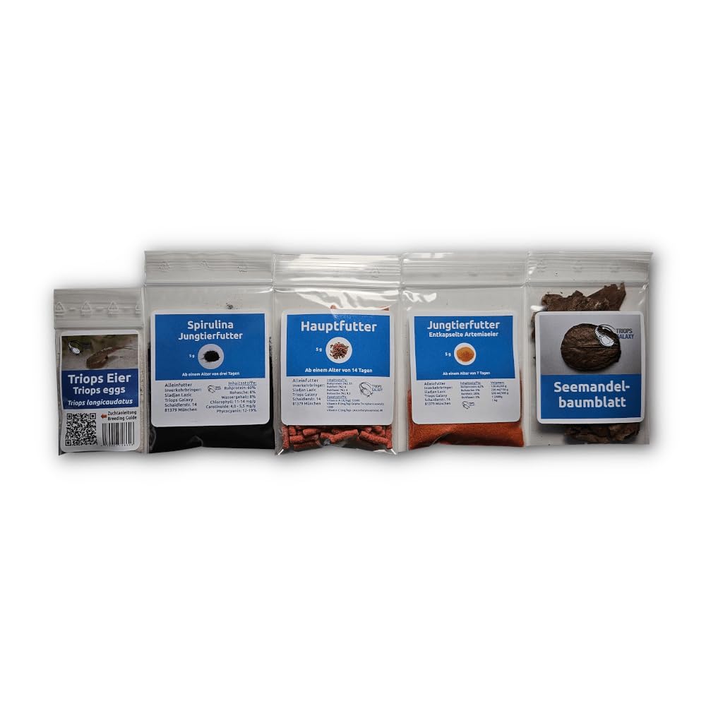 Triops longicaudatus Maxi kit de démarrage complet avec notice de culture des œufs