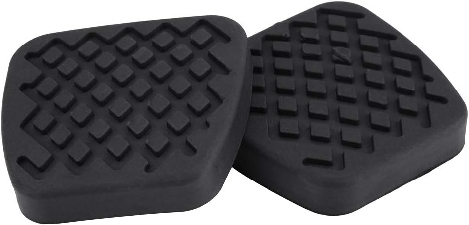 GuusCar 2PCS POUR FORD FIESTA CLUTCH BRAKE PEDAL RUBBERS 2008+ 1534502